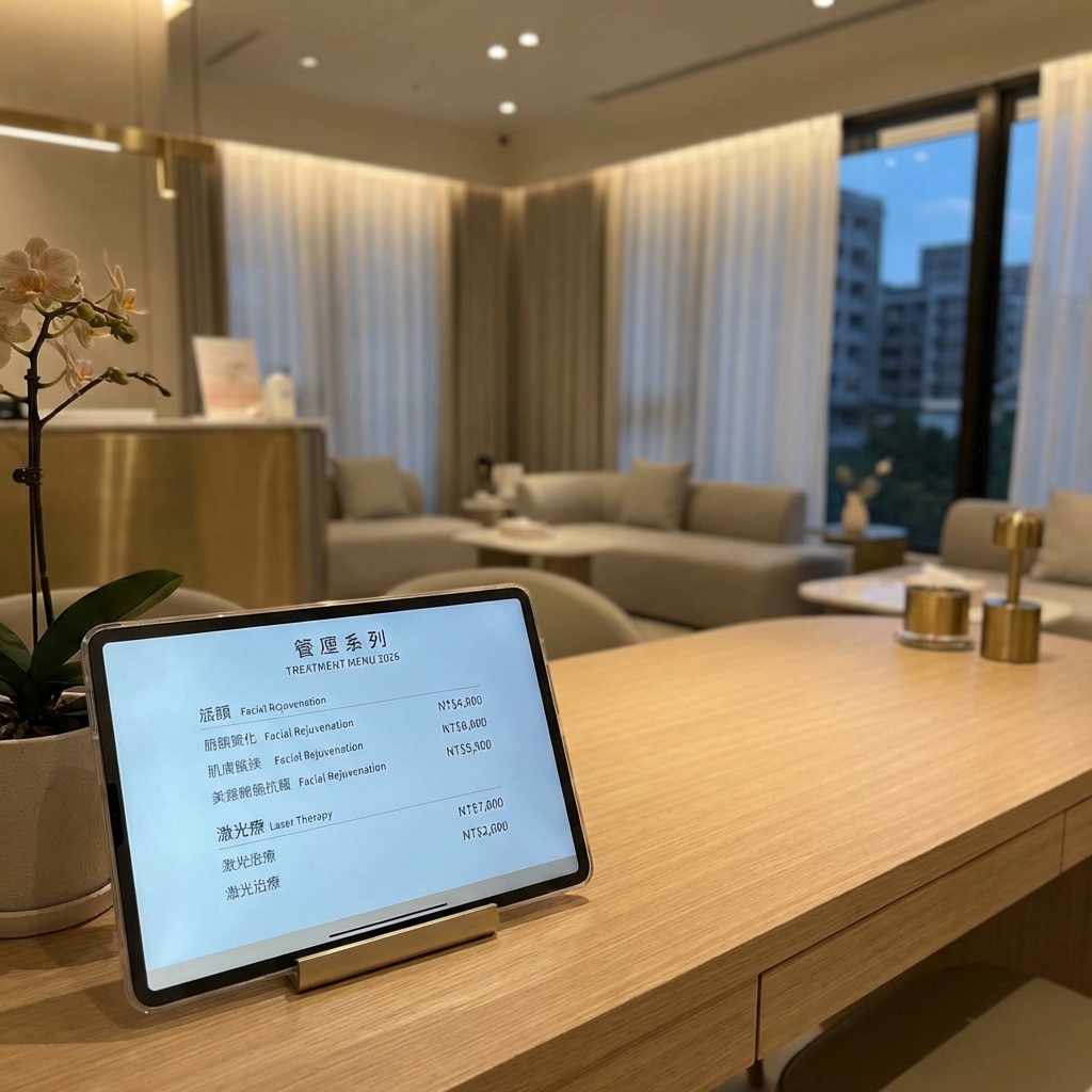 2026 台灣醫美療程價格行情：肉毒、玻尿酸、皮秒完整價目指南